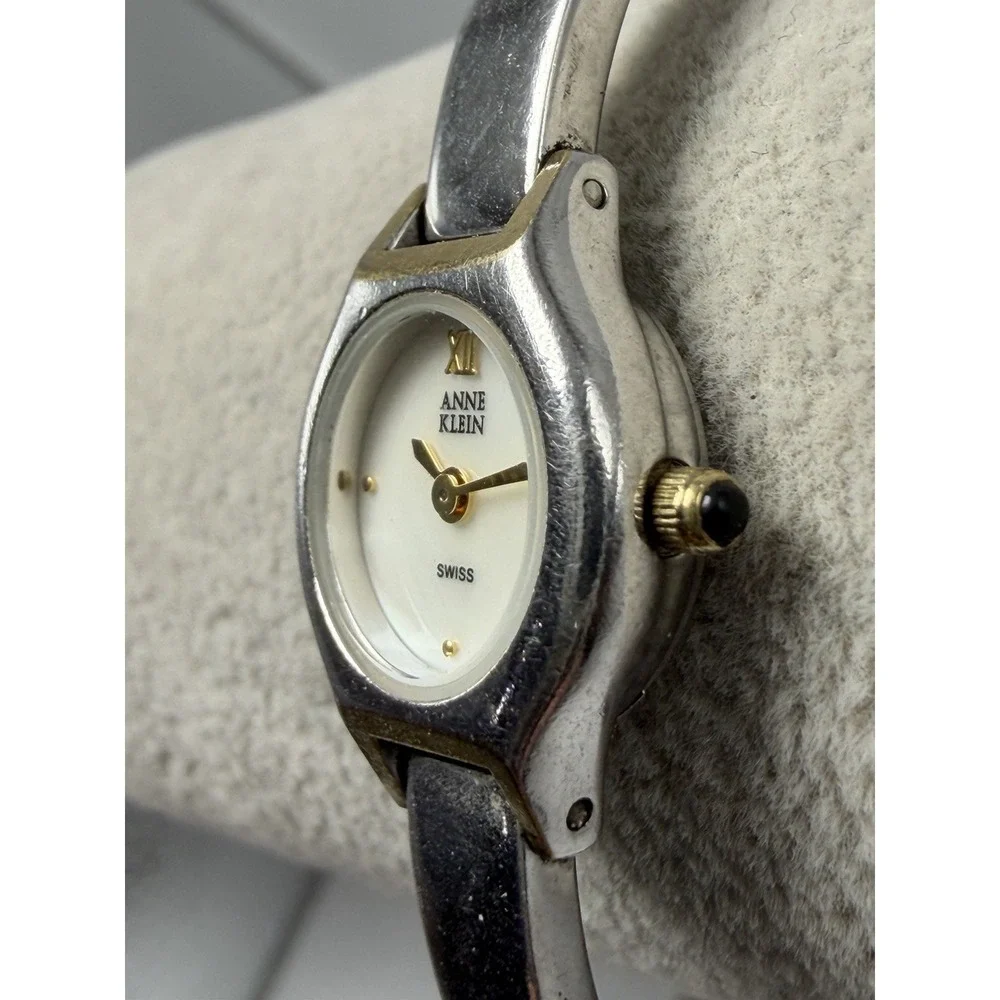 Anne Klein‎ 12/7005 Swiss Ladies Watch New Battery 17MM 6.75